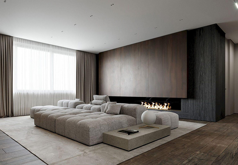 Thiết kế phòng khách Minimalism