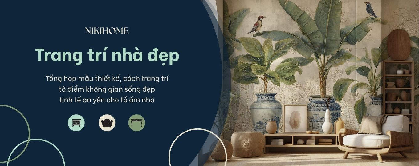 Banner Trang trí nhà đẹp Niki Home