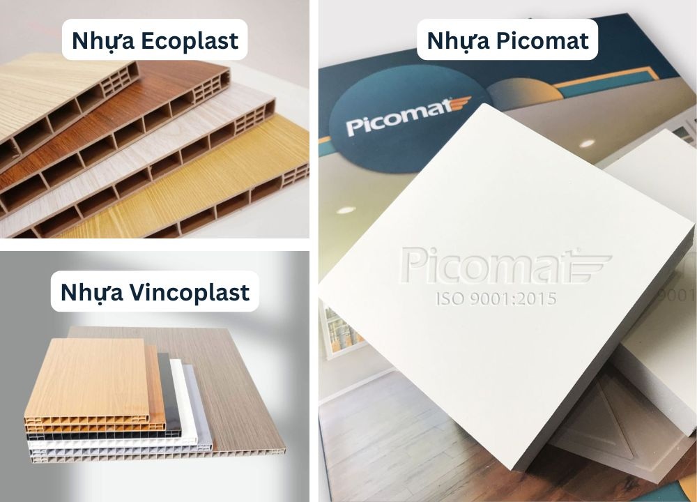Các loại nhựa cao cấp thường dùng