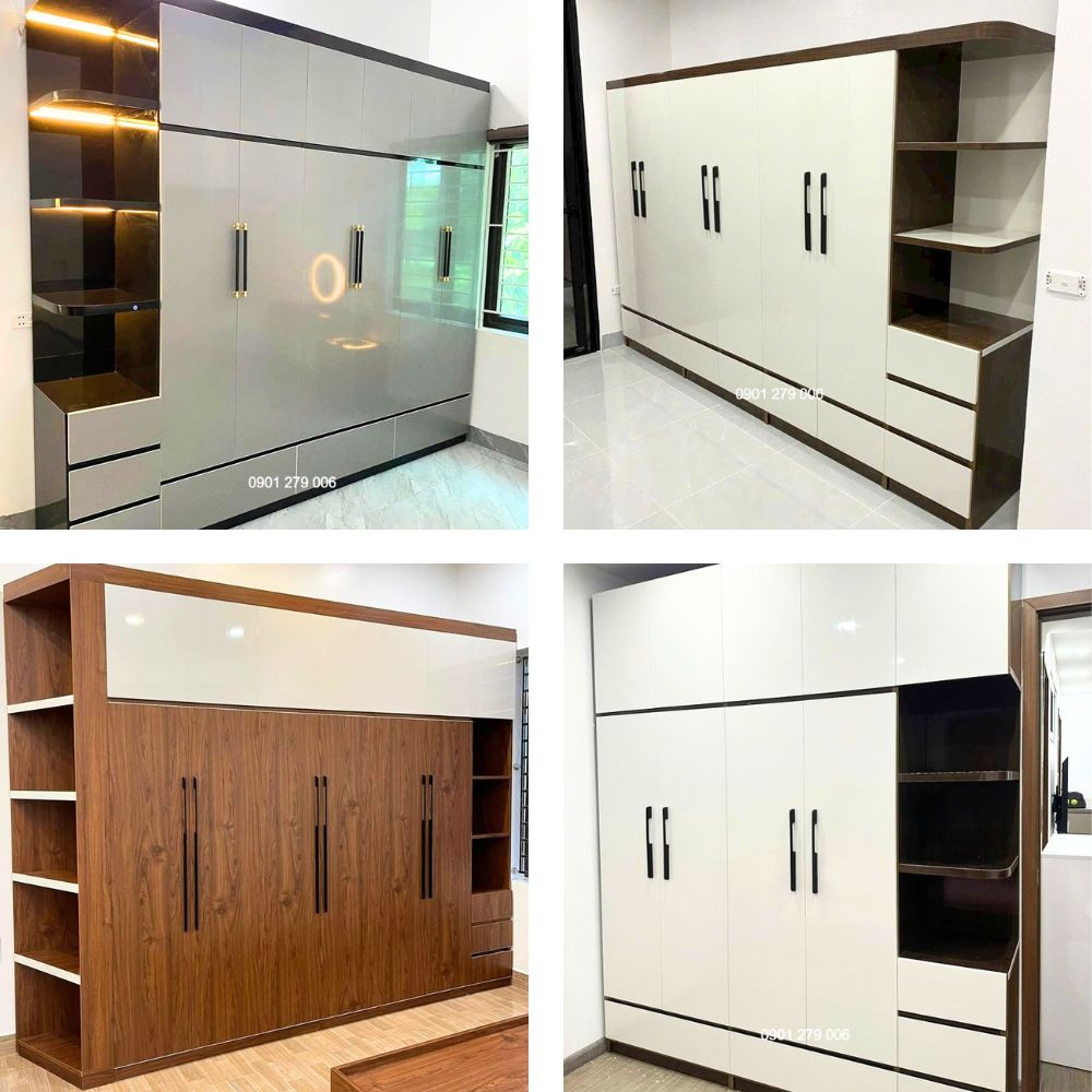 Tủ áo nhựa cao cấp cánh mở đẹp